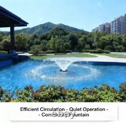 20000L/H High Flow Water Floating Aerator Fountain For Large Ponds Water Garden