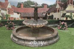 3 Graces Fountain In A Medium Cambridge Surround Stone Water Garden Feature