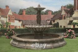 3 Graces Fountain In A Medium Cambridge Surround Stone Water Garden Feature