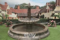 3 Graces Fountain In A Medium Cambridge Surround Stone Water Garden Feature