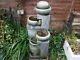 4 Tier Water Feature Indoor Outdoor Polyresin Garden Fountain