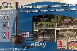 50 Gallon Garden Pond, Pool With Liner & Fountain, Outdoor Water Feature