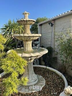 7ft X 7 Ft garden fountain water feature Complete