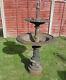 (#941) Old Cast Iron Garden Water Fountain (pick Up Only)