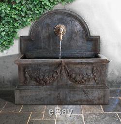 Almeria Classical Trough Water Feature Spout Large Outdoor Garden Fountain 102cm