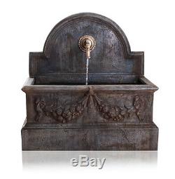 Almeria Classical Trough Water Feature Spout Large Outdoor Garden Fountain 102cm