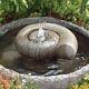 Ammonite Fossil Fountain & Reservoir Garden Water Feature