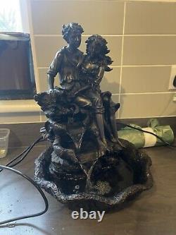 Antique Fountain. Water Statue