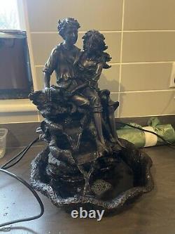 Antique Fountain. Water Statue