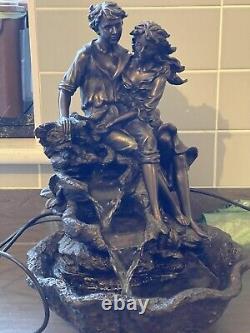 Antique Fountain. Water Statue