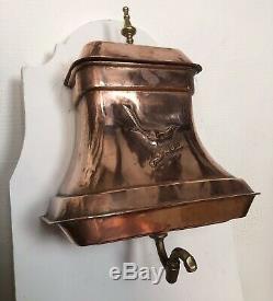 Antique French Copper Fountain Lavabo Water Fountain