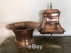 Antique French Copper Fountain Lavabo Water Fountain