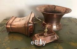 Antique French Copper Fountain Lavabo Water Fountain