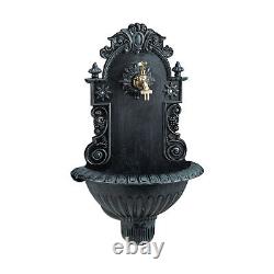 Antique Style Standing Fountain, Outdoor Water Feature, Decoration, Garden