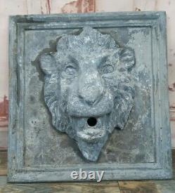 Lion Head Wall Antique Water Feature Fountain Garden Fountains UK Seller 