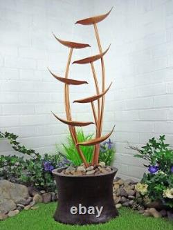 Autumn Copper Cascade Self Contained Water Feature Fountain