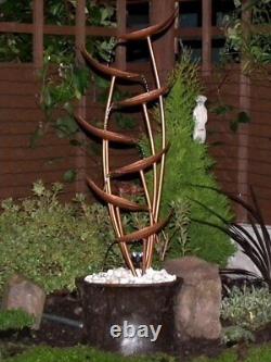 Autumn Copper Cascade Self Contained Water Feature Fountain