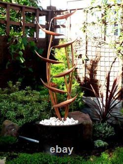 Autumn Copper Cascade Self Contained Water Feature Fountain