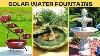 Best Outdoor Solar Water Fountain Bring Joy To Your Garden