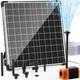 Biling 25w Solar Pond Fountain1200l/h Solar Powered Water Pump With Filter