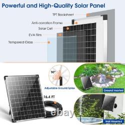 Biling 25W Solar Pond Fountain1200L/H Solar Powered Water Pump with Filter