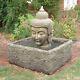 Buddha Head Fountain Garden Fountain Garden Water Feature