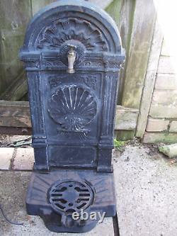 CAST IRON Brass Tap Water Feature Outdoor Fountain From Victorian House