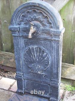 CAST IRON Brass Tap Water Feature Outdoor Fountain From Victorian House