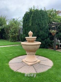Camelot Water Fountain Stone Garden Ornament