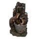 Cascading Outdoor Water Feature Electric Garden Fountain
