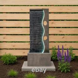 Cascading Outdoor Water Feature Electric Garden Fountain