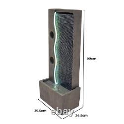 Cascading Outdoor Water Feature Electric Garden Fountain