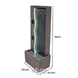 Cascading Outdoor Water Feature Electric Garden Fountain