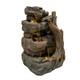 Cascading Outdoor Water Feature Electric Garden Fountain Cement