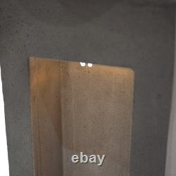 Cascading Outdoor Water Feature Electric Garden Fountain Cement