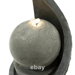 Cascading Outdoor Water Feature Electric Garden Fountain Cement