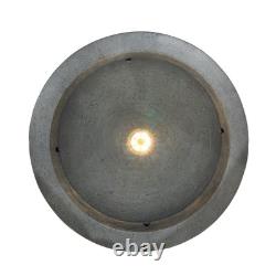 Cascading Outdoor Water Feature Electric Garden Fountain Cement