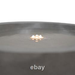 Cascading Outdoor Water Feature Electric Garden Fountain Cement Grey 2 Warm