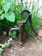 Cast Iron Antique Looking Garden Water Pitcher Pump Well Fountain