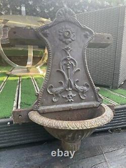 Cast Iron Vintage Water Fountain