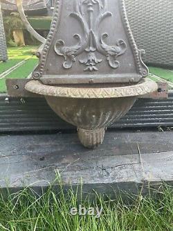 Cast Iron Vintage Water Fountain