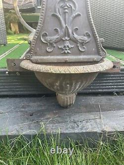 Cast Iron Vintage Water Fountain