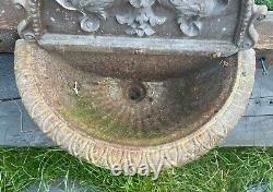 Cast Iron Vintage Water Fountain