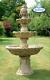 Cast Stone Water Feature Fountain H150cm Regal 3-tier Garden Outdoor Ambiente