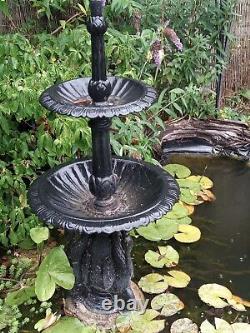 Cast iron Two Tier Water Fountain