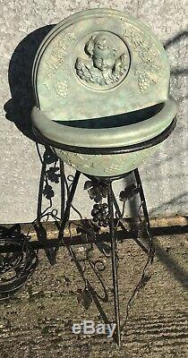 Champagne Fountain, Beautiful Hand Made Stand. Water Feature Garden Fountain