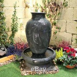 Classical Urn Traditional Garden Water Feature, Outdoor Fountain Great Value