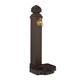 Column Fountain Garden Tap Antique Ornamental Standing Water Feature Patio 77cm