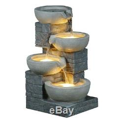 Contemporary Garden Water Feature Modern Water Fountain Self Contained Fountain