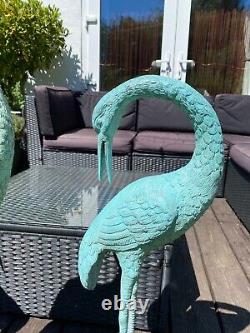 Crane Bird Water Feature Fountain Sculpture 3 in Total for Garden or Pond etc